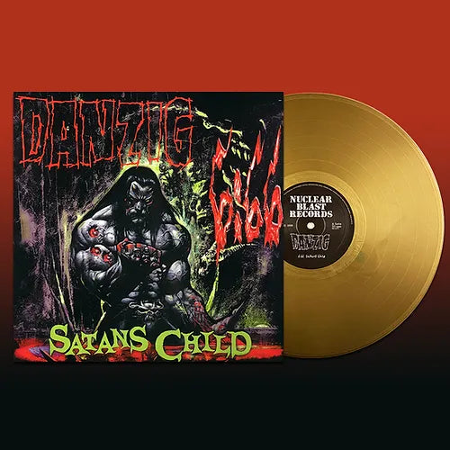 DANZIG LP Danzig 6:66 Satans Child (Gold Coloured Vinyl) with Poster