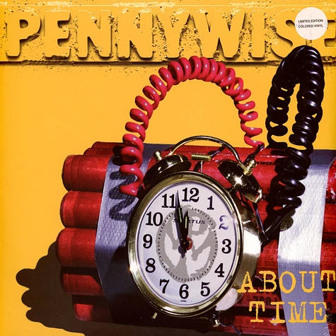 Pennywise - About Time - LP - Yellow / Red Splatter Vinyl Edition - Epitaph