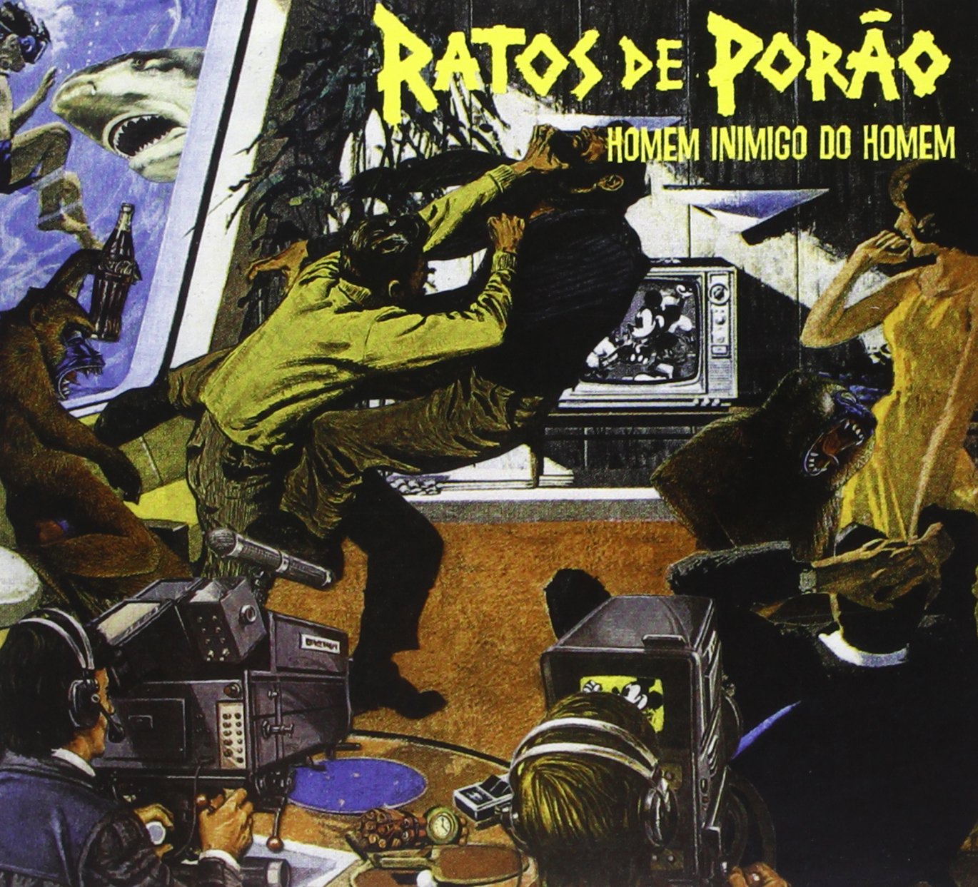 Ratos De Porão – Homem Inimigo Do Homem - CD - Digipak - 2006 - Beat Generation – BEAT 020