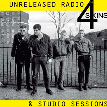 4 SKINS Unreleased Radio & Studio Sessions LP (Blue) Second edition