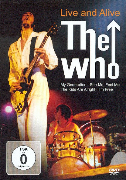 The Who – Live And Alive - DVD - PAL - Falcon Neue Medien – 0248