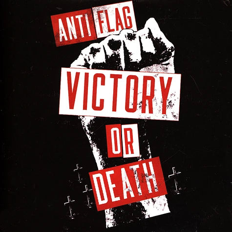 Anti-Flag Victory Or Death (We Gave 'Em Hell) Feat. Campino Of Die Toten Hosen Transparent Red Vinyl Edition 7" (Virgin)