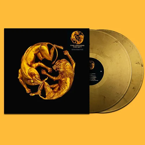 BEYONCE 2xLP The Lion King: The Gift (Gold Coloured Vinyls) with Poster