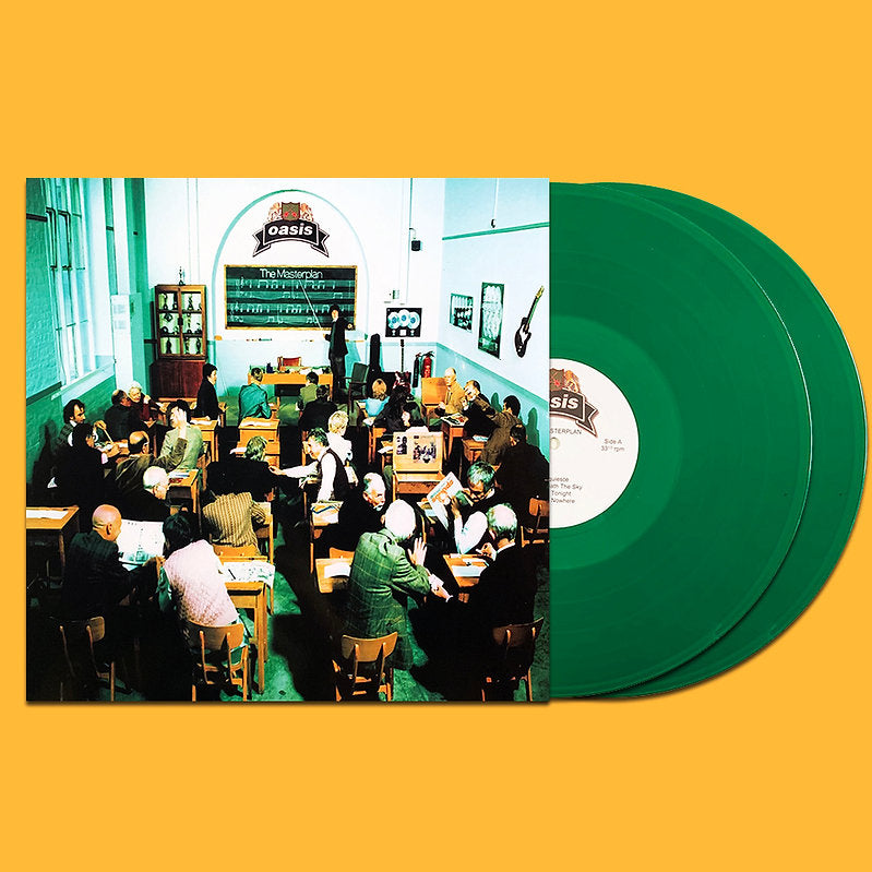 OASIS 2xLP The Masterplan (Green Translucent Coloured Vinyl)