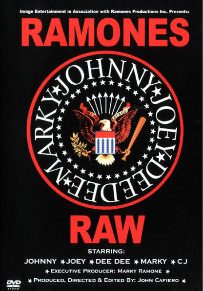 Ramones ‎– Raw - DVD - Slipcase - PAL - 2004 - DVD Como Nuevo / Portada Como Nueva (M-/VG+)