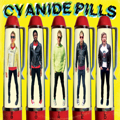 Cyanide Pills - Still Bored (LP, Album, Rojo / Red)