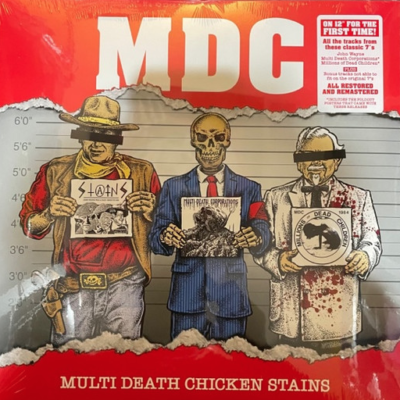 M.D.C. - Multi Death Chicken Stains - LP - Beer City Records