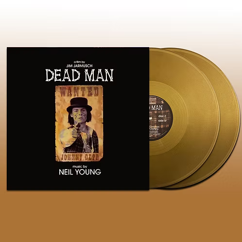 NEIL YOUNG 2xLP Dead Man Ost (Gold Coloured Vinyls with Poster)