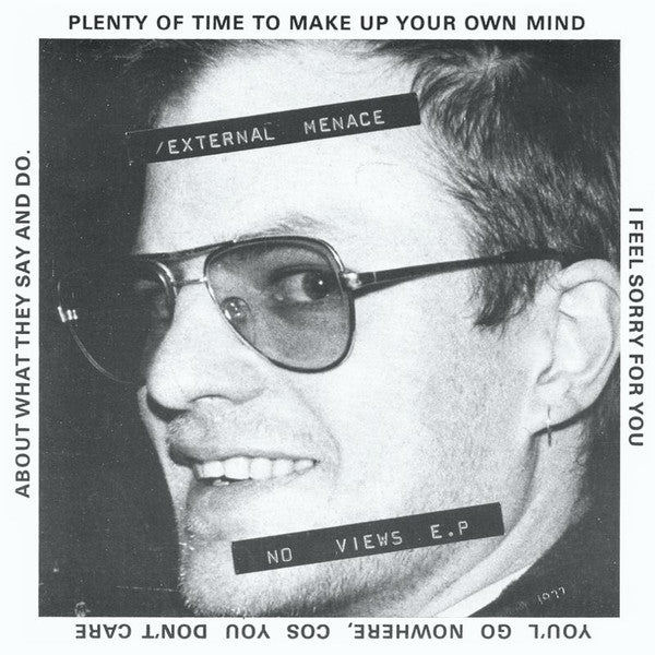 External Menace - No Views E.P (7", EP, RE)