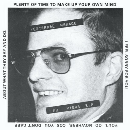 External Menace - No Views E.P (7", EP, RE)