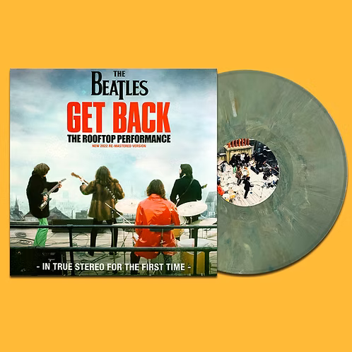 BEATLES LP Get Back - The Rooftop Performance (Marbled Coloured) Remastered