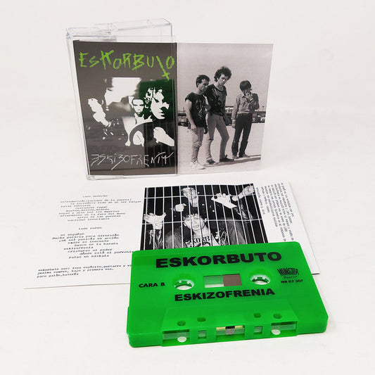 Eskorbuto ‎– Eskizofrenia - Cassette - 2023 - Munster Records ‎– MR K7 307