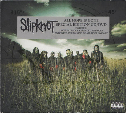 Slipknot – All Hope Is Gone - CD+DVD - Digipak - Como Nuevo / Like New (M-/M-)
