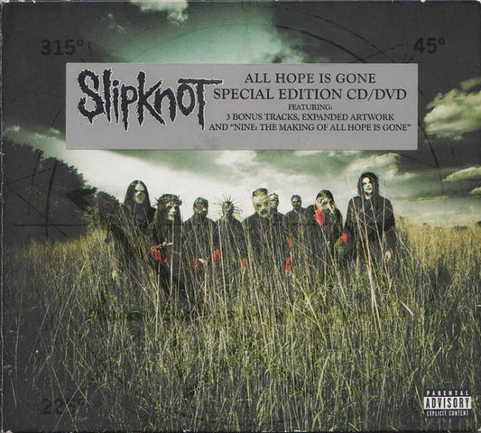 Slipknot – All Hope Is Gone - CD+DVD - Digipak - Como Nuevo / Like New (M-/M-)