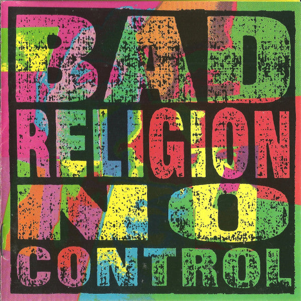 Bad Religion – No Control - CD - Como Nuevo / Like New (M- / M-)