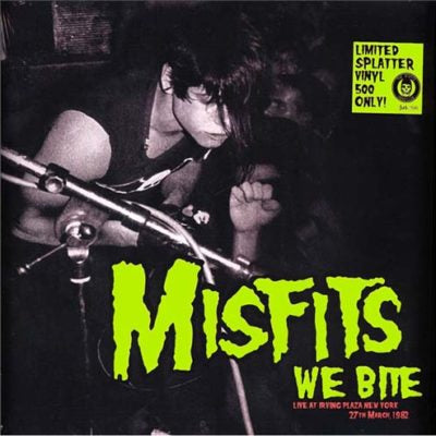 MISFITS - We Bite (Live At Irving Plaza, New York 27th March 1982) - LP - Color