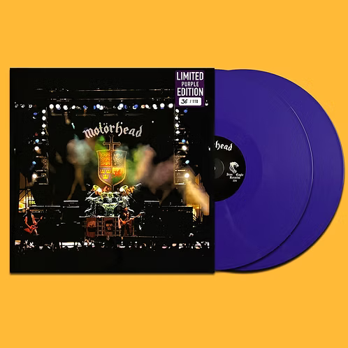 MOTORHEAD 2xLP Live At The Full Force Festival 2009 (300 Numbered Copies) Purple