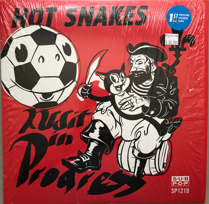 Hot Snakes - Audit In Progress (LP, Album, RE, RM, Pink Various)