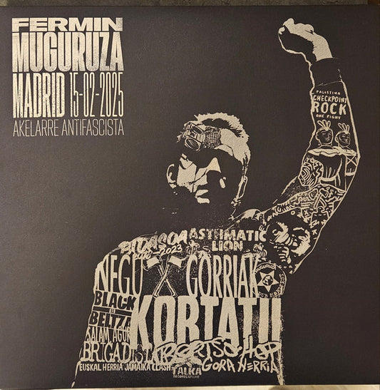 Fermin Muguruza - Madrid 15-02-205 - Akelarre Antifascista (3xLP, Album)