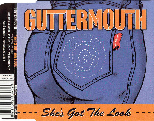 Guttermouth – She's Got The Look - CD, Single, Enhanced - 2001 - Epitaph – 1063-2