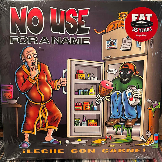 No Use For A Name - ¡Leche Con Carne! (LP, Album, Ltd, RE, Morado / Purple)