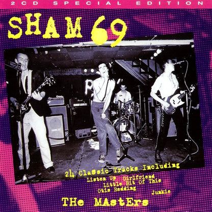 Sham 69 – The Masters - 2xCD - 1998 - Eagle Records – EDM CD 030