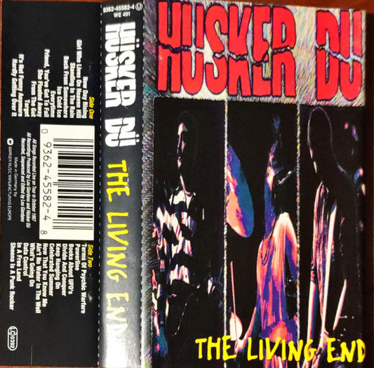 Hüsker Dü ‎– The Living End - Cassette - 1994 - Warner Bros. Records ‎– 9362 45582-4 - Muy Buen Estado / Very Good Condition (VG+ / M-)