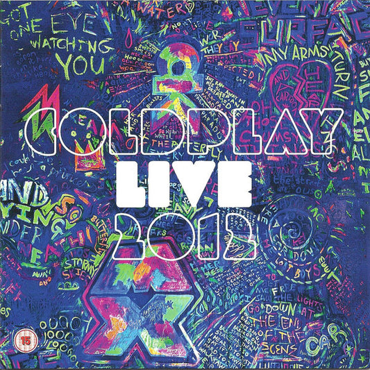 Coldplay – Live 2012 - CD+DVD - USADO / USED (M- / M-)