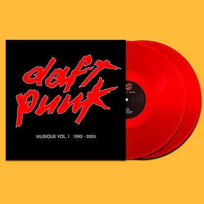 DAFT PUNK 2xLP Musique Vol. 1 1993-2005 (Red Translucent Coloured Vinyls)