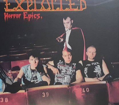 The Exploited - Horror Epics. (LP, Album, Ltd, RE, Rojo / Red)