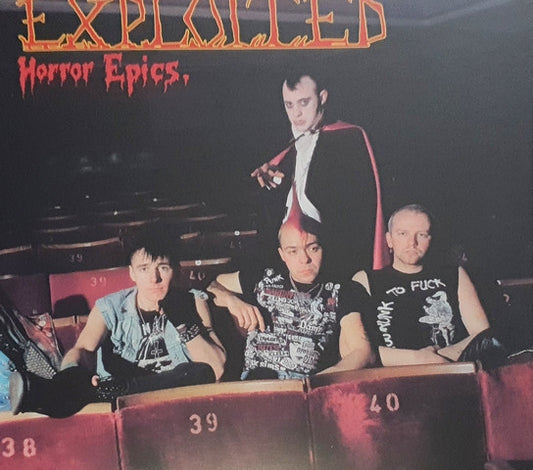 The Exploited - Horror Epics. (LP, Album, Ltd, RE, Rojo / Red)