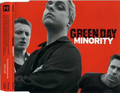 Green Day – Minority - CD, Single, Promo - 2000 - Reprise Records – PR 02140