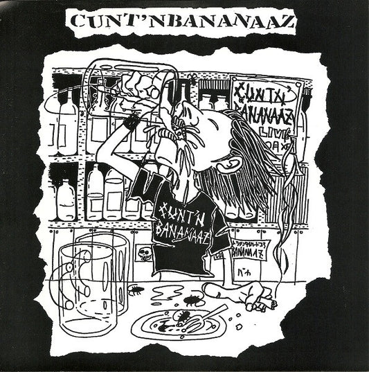 Cunt'NBananaaz / Hope – Cunt'N'Bananaaz / Hope - 7" - Pink Translucent - 2002 - Agitate 96 – AG96#25