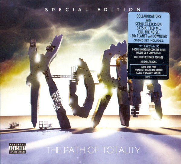 Korn – The Path Of Totality - CD + DVD - Digipak - CD+DVD Como Nuevos (M-) / Portada Como Nueva (M-)