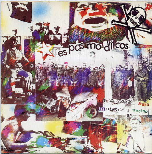 Espasmodicos – Recomendado Para Molestar A Su Vecino - 7" - Amarillo / Yellow - 2005 - Radikal 1977 Records ‎– RK-012