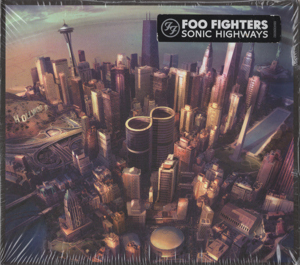 Foo Fighters – Sonic Highways - CD - Digipak - 2014 - RCA – 88843090082 - NUEVO / PRECINTADO - NEW / SEALED.