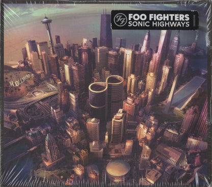 Foo Fighters – Sonic Highways - CD - Digipak - 2014 - RCA – 88843090082 - NUEVO / PRECINTADO - NEW / SEALED.