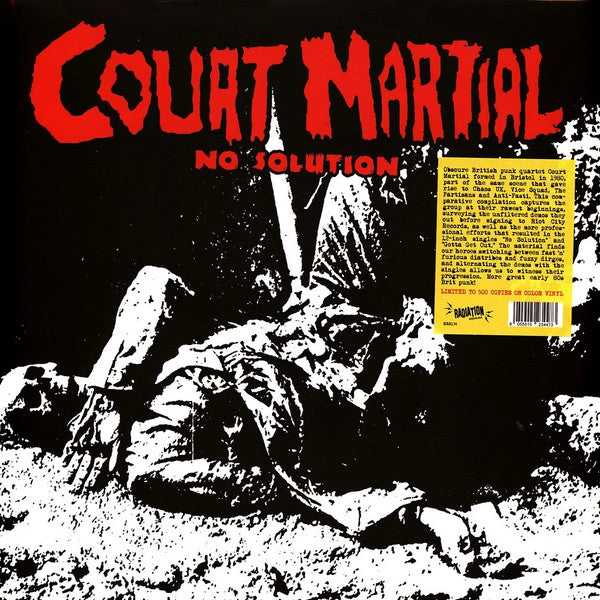 Court Martial - No Solution (Singles & Demos 1981 / 1982) (LP, Comp, RE)