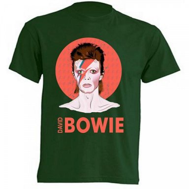 David Bowie - Camiseta / T-Shirt / Tallas – Sizes: S/M/L/XL/XXL