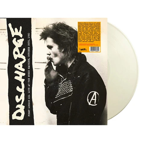 Discharge First London Gig, Live At The Music Machine October 28th 1980 Colored Vinyl Edition - LP