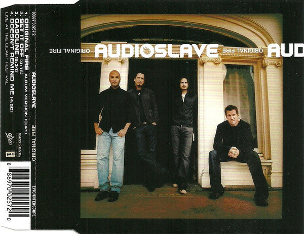 Audioslave – Original Fire - CD SG - 4 Tracks - 2006 - Epic – 88697 00257 2, Interscope Records – 88697 00257 2, Sony BMG Music Entertainment – 88697 00257 2