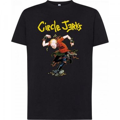 Circle Jerks - Camiseta / T-Shirt / Tallas – Sizes: S/M/L/XL/XXL