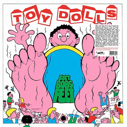 TOY DOLLS LP Fat Bob's Feet (with Poster)