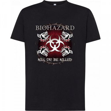 Biohazard - Camiseta / T-Shirt / Tallas – Sizes: S/M/L/XL/XXL