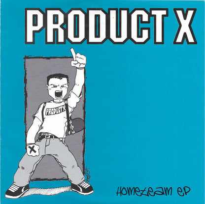 Product X – Hometeam EP - 7" - 1998 - Commitment Records – COM10