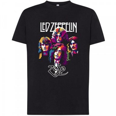 Led Zeppelin - Camiseta / T-Shirt / Tallas – Sizes: S/M/L/XL/XXL