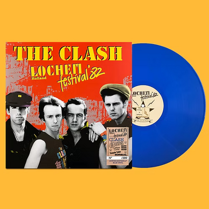 THE CLASH LP Lochem Festival '82 (Blue Coloured Vinyl) PROMO EDITION