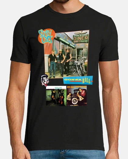 Stray Cats - Camiseta / T-Shirt