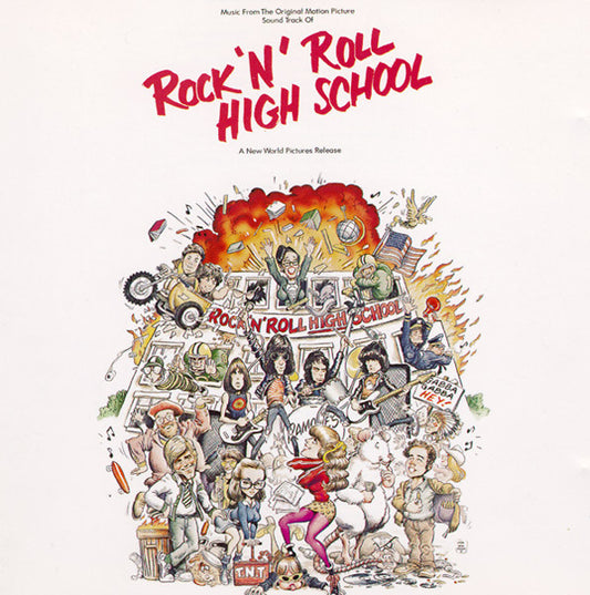 Various Featuring Ramones – Rock 'N' Roll High School - CD