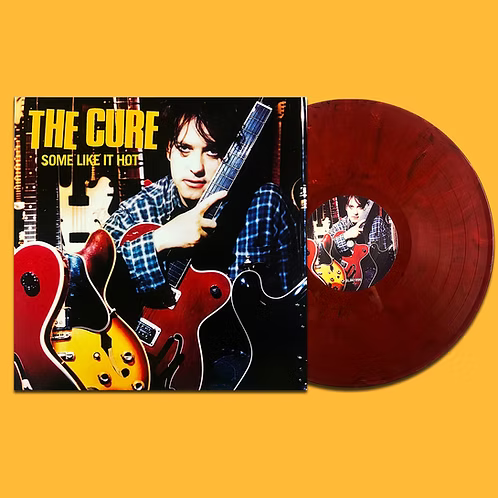 THE CURE LP Some Like It Hot (Red Marbled Coloured Vinyl)